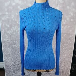 Belldini Royal Blue Knit Top